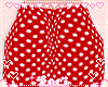 ❥ red polka dot pjs