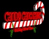 CandyCane Lane 3D Sign
