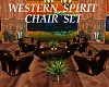 Western Spirit Chair Set