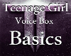 Teenage Girl VB Basics