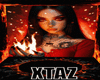 XT* BG ANIM Girl Flamme