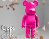 Deep Pink Bearbrick