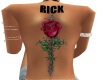 (V) rick w/ rose tattoo