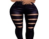 PURPLE LEATHER PANTS