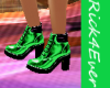 ANKLE BOOT- GREEN