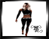 Black Sexy Gltter Fit