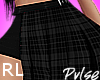 Plaid Skirt Black | RL