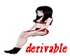 Derive-girl (sitting)