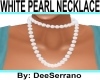 WHITE PEARL NECKLACE