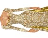 Royal gold gown