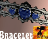 Evil Royal Blue Bracelet