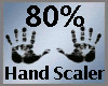 Scale Hand 80% M