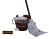 Bucket, Mop and Brush
