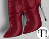 T! Burgundy Boots