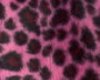 XL- Pink Cheetah Fur Rug
