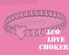 ♋ Pink Love Choker F