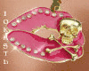 IO-Chic Pink Lips-Neckl