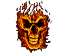 Flamed Skull