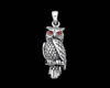 |bk| Owl Necklace Female