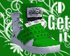 *R* Green & White Kickz