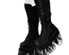 Chrome Flame Boots
