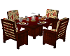 ~B~Paisley Dining Table