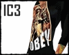 IC3]OBEY-Band!PrintedTee