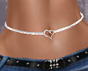 Dainty Heart Belly Chain
