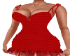 Brook Busty Red Dress