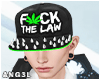 FU..K THE LAW CAP B/G