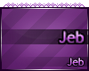 Jeb Custom Sticker