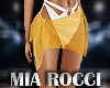 Yellow Waist Sarong MIU
