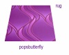 purple ribbion rug