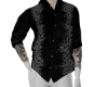 black and white shirt