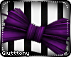 ◘ Mystery purple bow