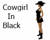 Cowgirl In Black