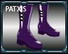 [PT] Purple Latex Boots
