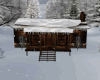#Snow Log Cabin
