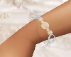 AC*Cream pearl braceletL
