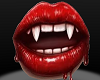 Male Vampire Teeth DJ Cutout