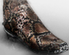 snake skin boots
