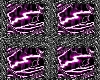 Purple Lightning rug