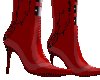 Red Designer Boots