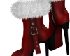 SALLY RED XMAS BOOTS