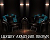 Luxury Armchair Brown