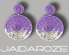 Playa Earrings Lavandula