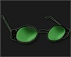 Glasses green neon