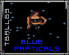 Blue Animated Particles