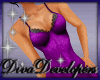 Diva Purple Banja Dress
