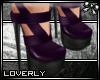 [Lo] Strapped Boots Purp